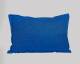 Blue color plain pure cotton pillow cover at manufacturer price